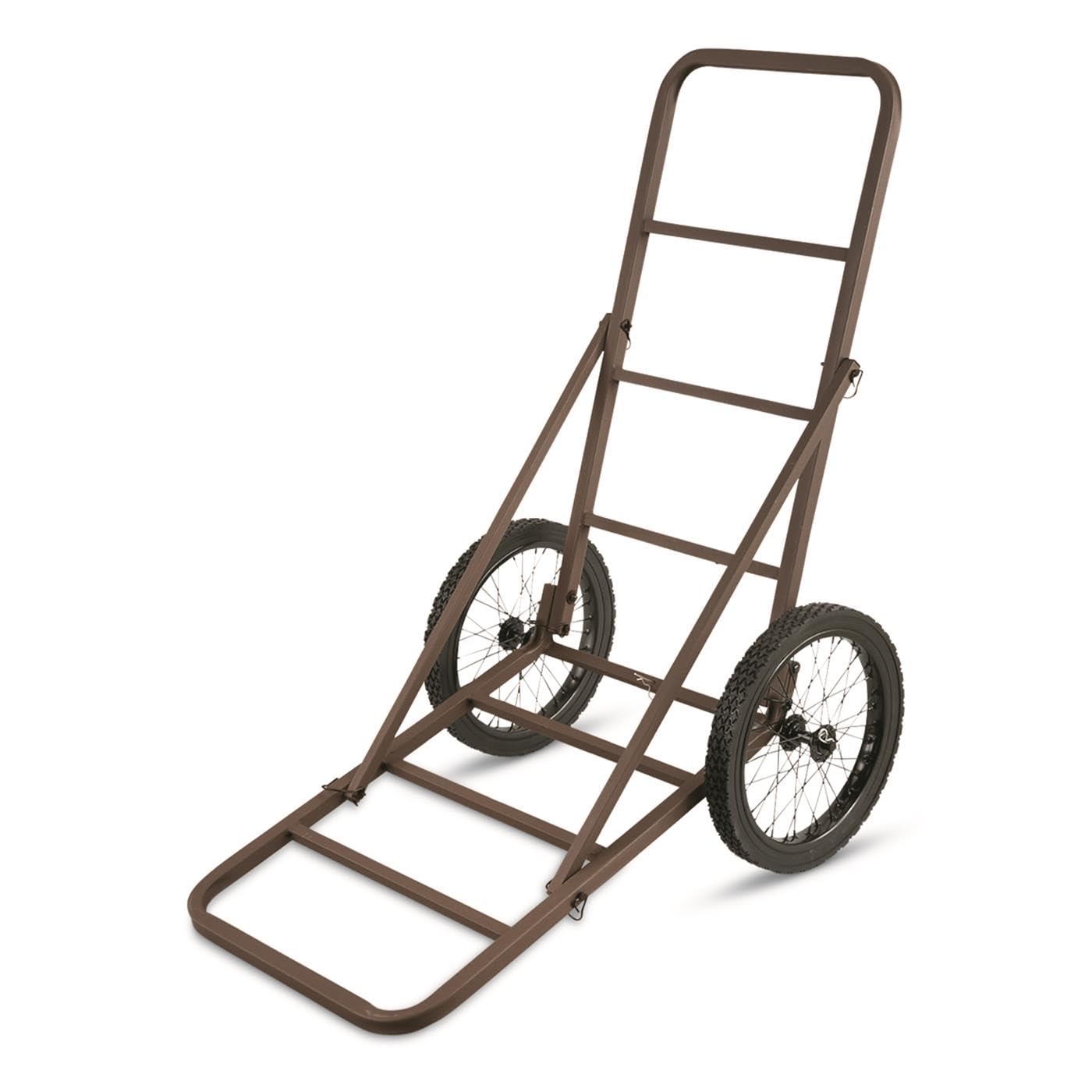 Guide Gear Deluxe Deer Cart supports up to 300 pounds for large game.