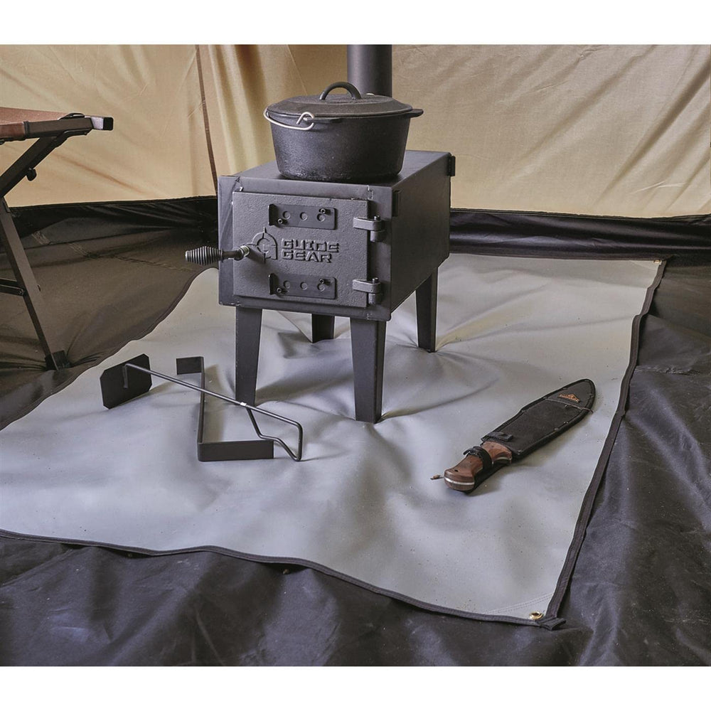 Guide Gear fire-resistant fabric mat designed for durability and flexibility