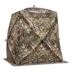 Guide Gear Flare XL center-height 84in design enhances tall hunters' comfort and aiming options.