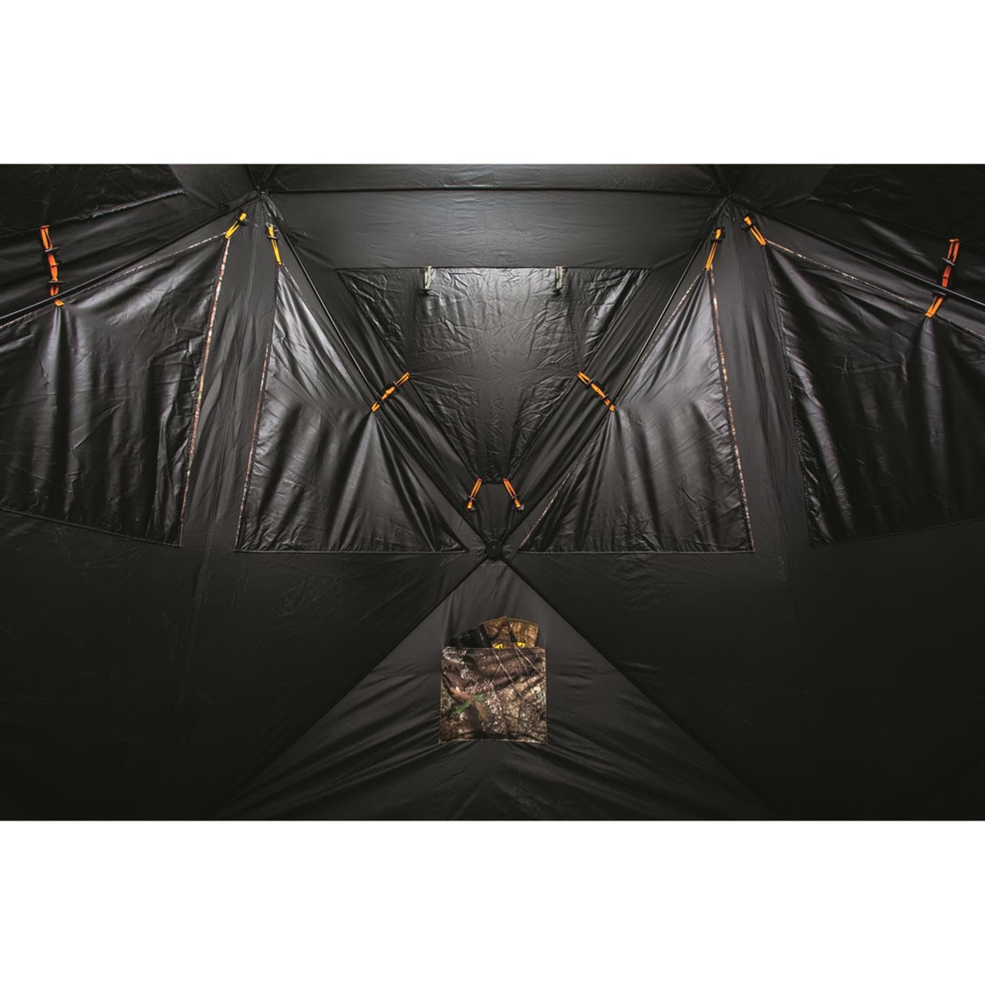 Guide Gear Flare XL internal blackout curtains reduce glare while remaining concealable.