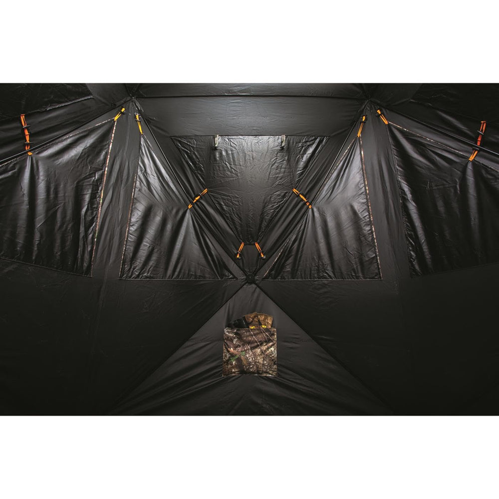 Guide Gear Flare XL internal blackout curtains reduce glare while remaining concealable.
