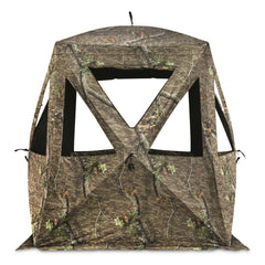 Guide Gear Flare XL perforated one-way fabric curtains for concealed hunting.