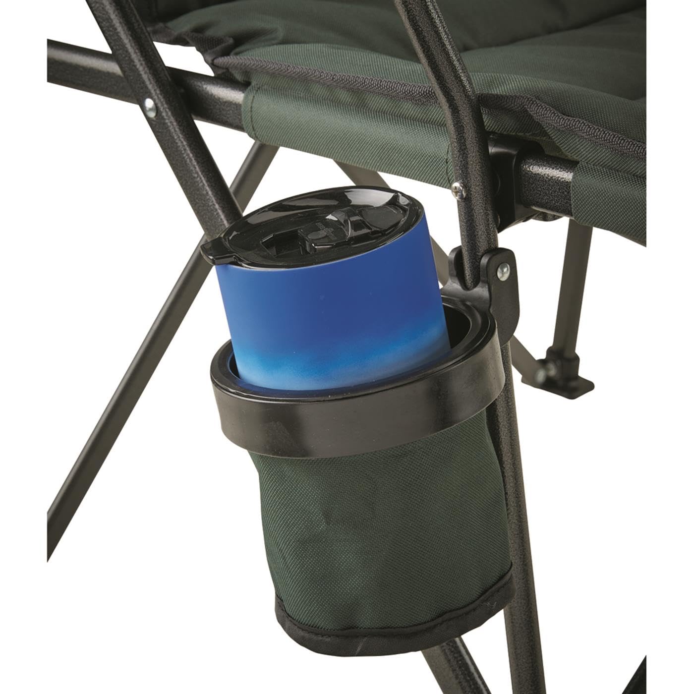 Green Guide Gear outdoor chair suits lakeside, campground, or park adventures.