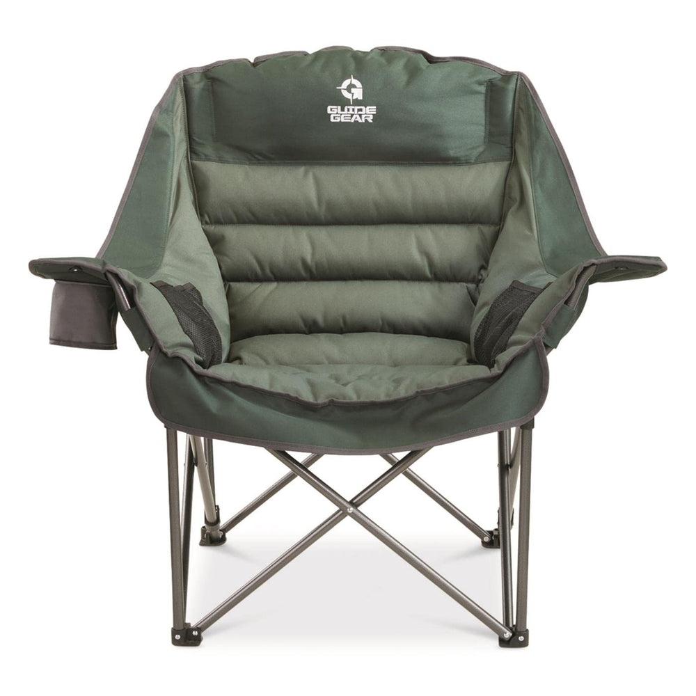 Guide Gear heavy duty steel frame emphasizes durability suitable for rugged outdoor use.