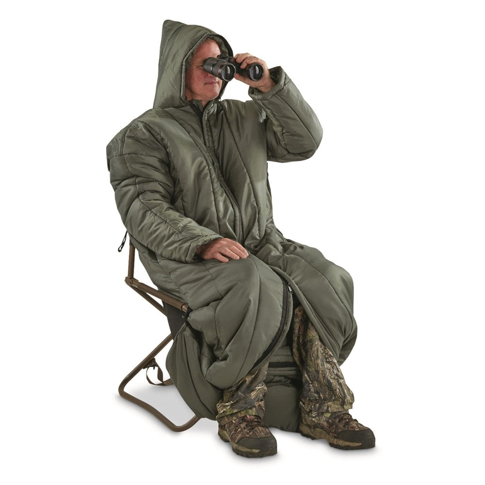 Guide Gear insulated sleeping bag delivers 30°F rated warmth for outdoor use.