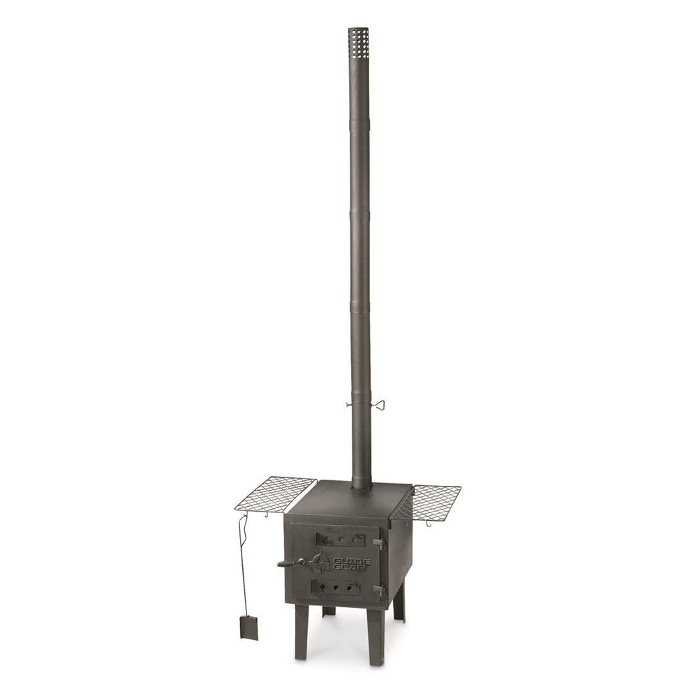 Guide Gear bundle display highlights a complete outdoor stove accessory set.