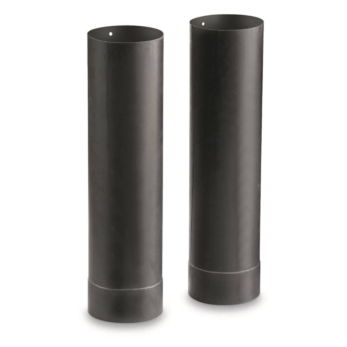 Guide Gear large outdoor wood stove pipe extension assembly demonstrates easy height increase for improved venting.