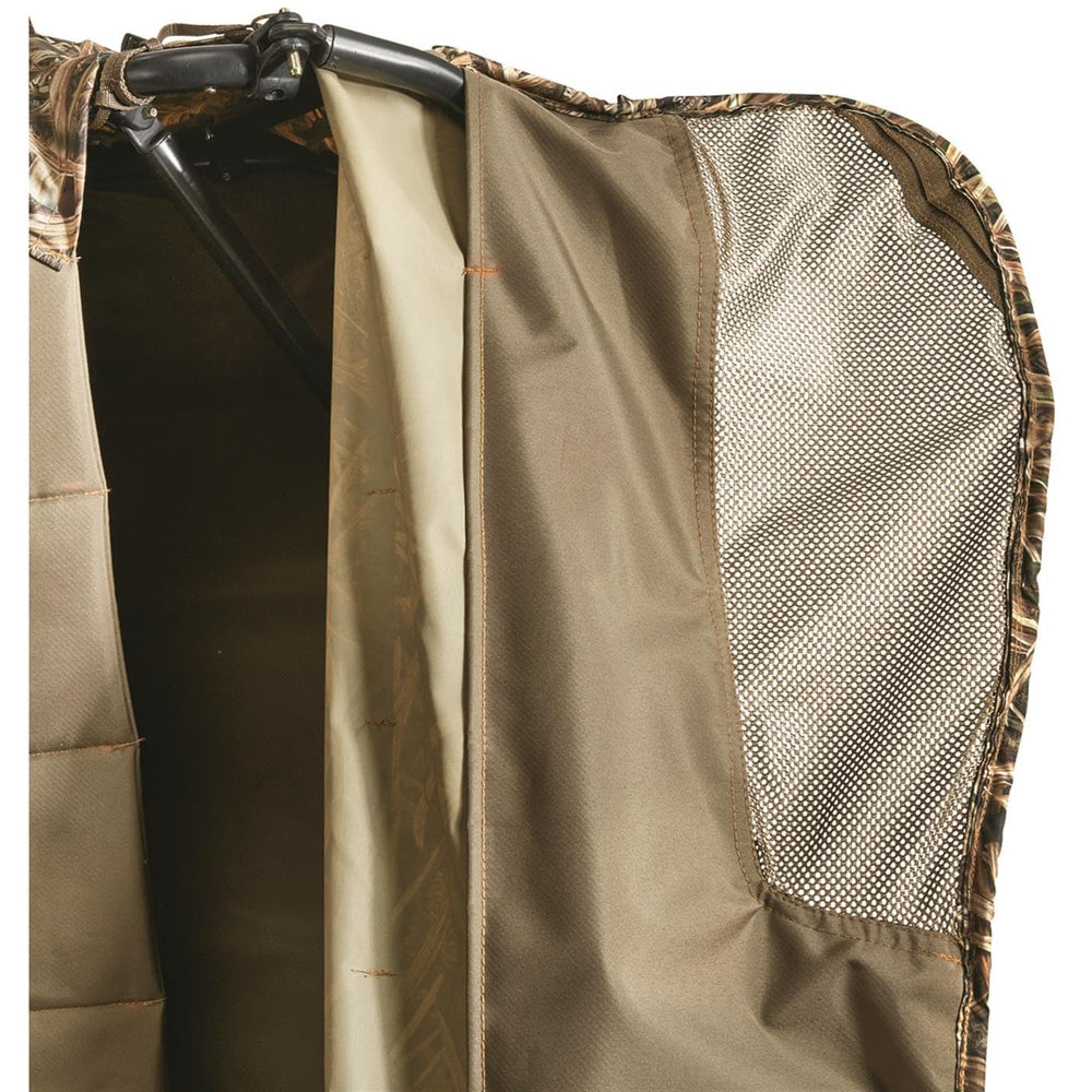 Guide Gear Layout Ground Blind shoulder strap enables easy transport