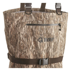 Guide Gear 4-layer breathable fabric promotes airflow while keeping dry.