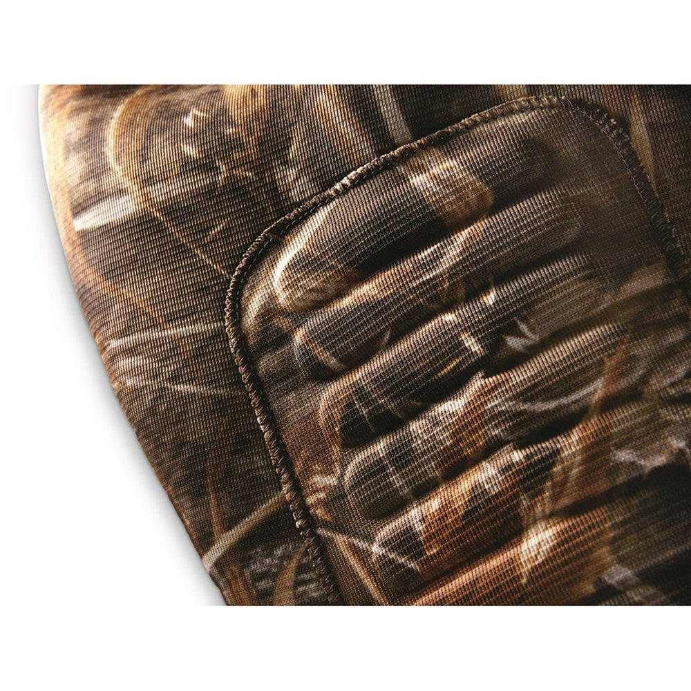 Guide Gear Men’s Hunting Chest Waders suspenders closeup emphasizes adjustable straps for a comfortable fit.