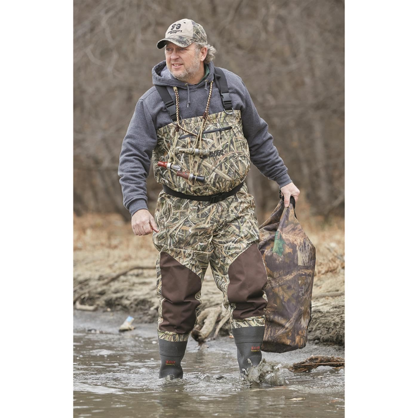 Guide Gear stout sizes accommodate a range of builds for hunting trips.