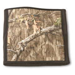 Guide Gear Mossy Oak Roots gaiter camo helps conceal movement in the field.