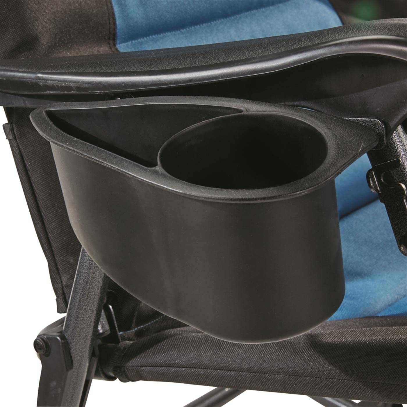 Guide Gear oversized rocking chair steel frame delivers strong, rugged durability.