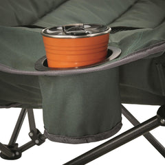 Guide Gear camping sofa with cup holders for drinks outdoors