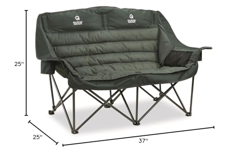 Guide Gear oversized xl camping sofa open for spacious lounging