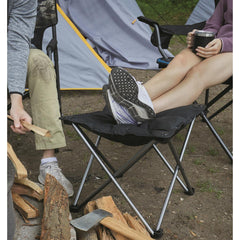 Guide Gear portable foot rest shown with compact carry strap for travel.
