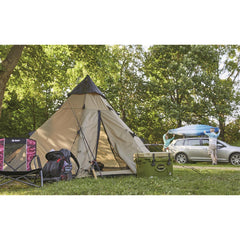 Guide Gear teepee tent sleeping two for comfortable camping.