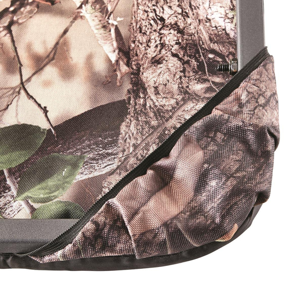 Guide Gear Tree Stand Umbrella attaches above your hang-on stand for weather protection.