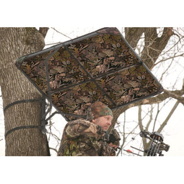 Guide Gear Tree Stand Umbrella features a water-resistant canopy shielding sun and rain.