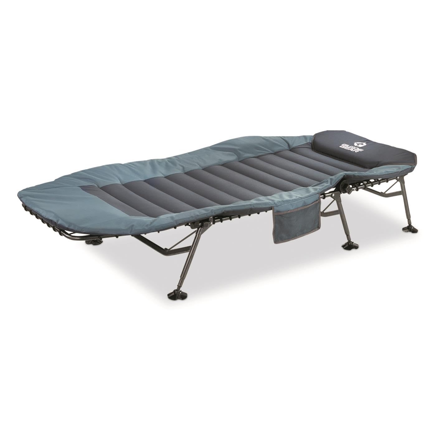 Guide Gear Ultimate Comfort Cot front view with plush padding for all-day comfort