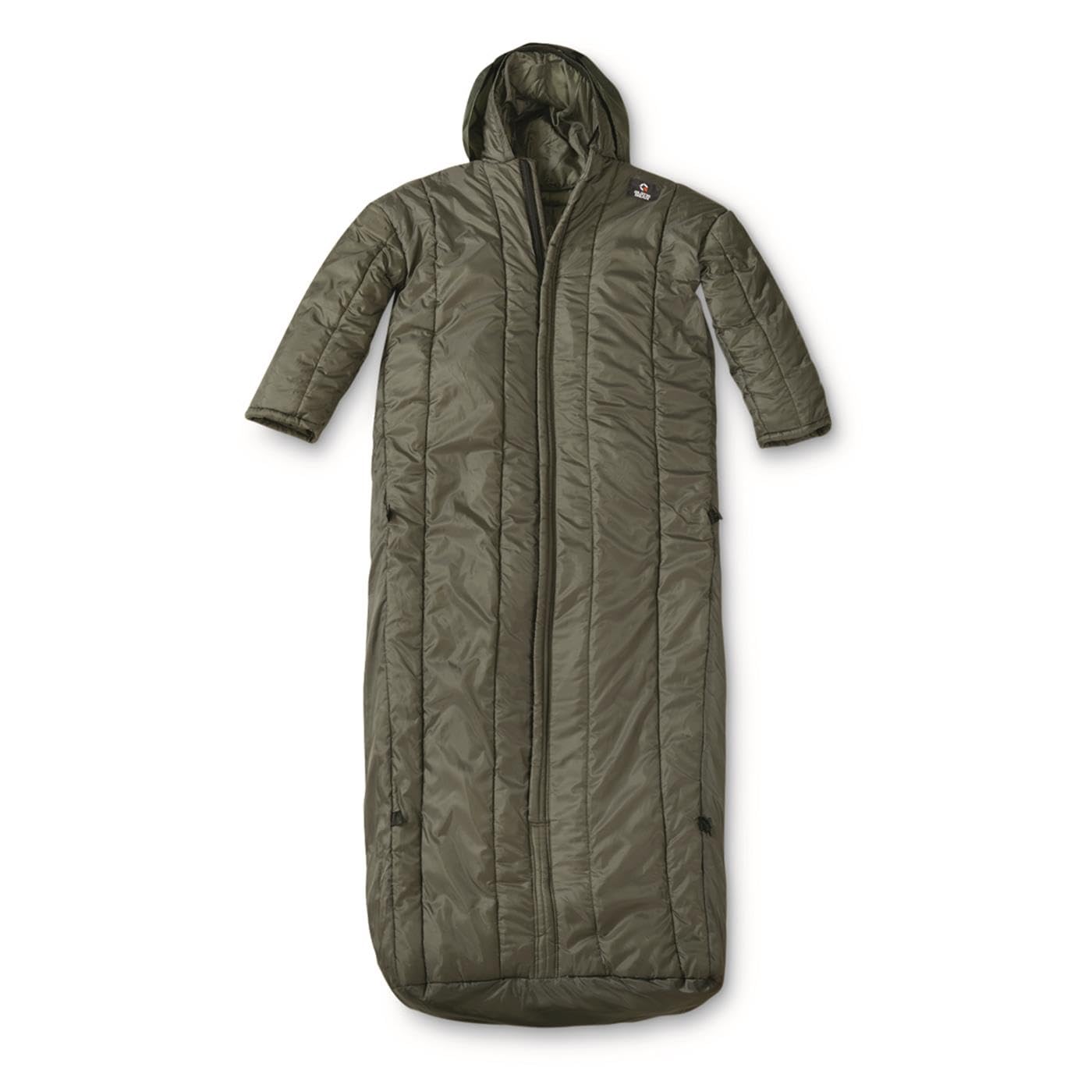 Guide Gear weather-resistant bag features 50mm coating for damp campsites.