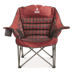 Guide Gear XL chair headrest provides neck support for long seating.