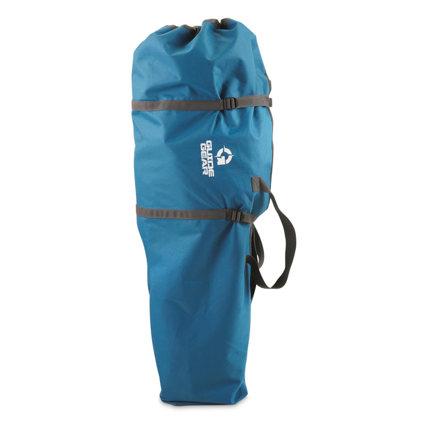 Guide Gear XL chair backpack straps enable hands-free carrying.