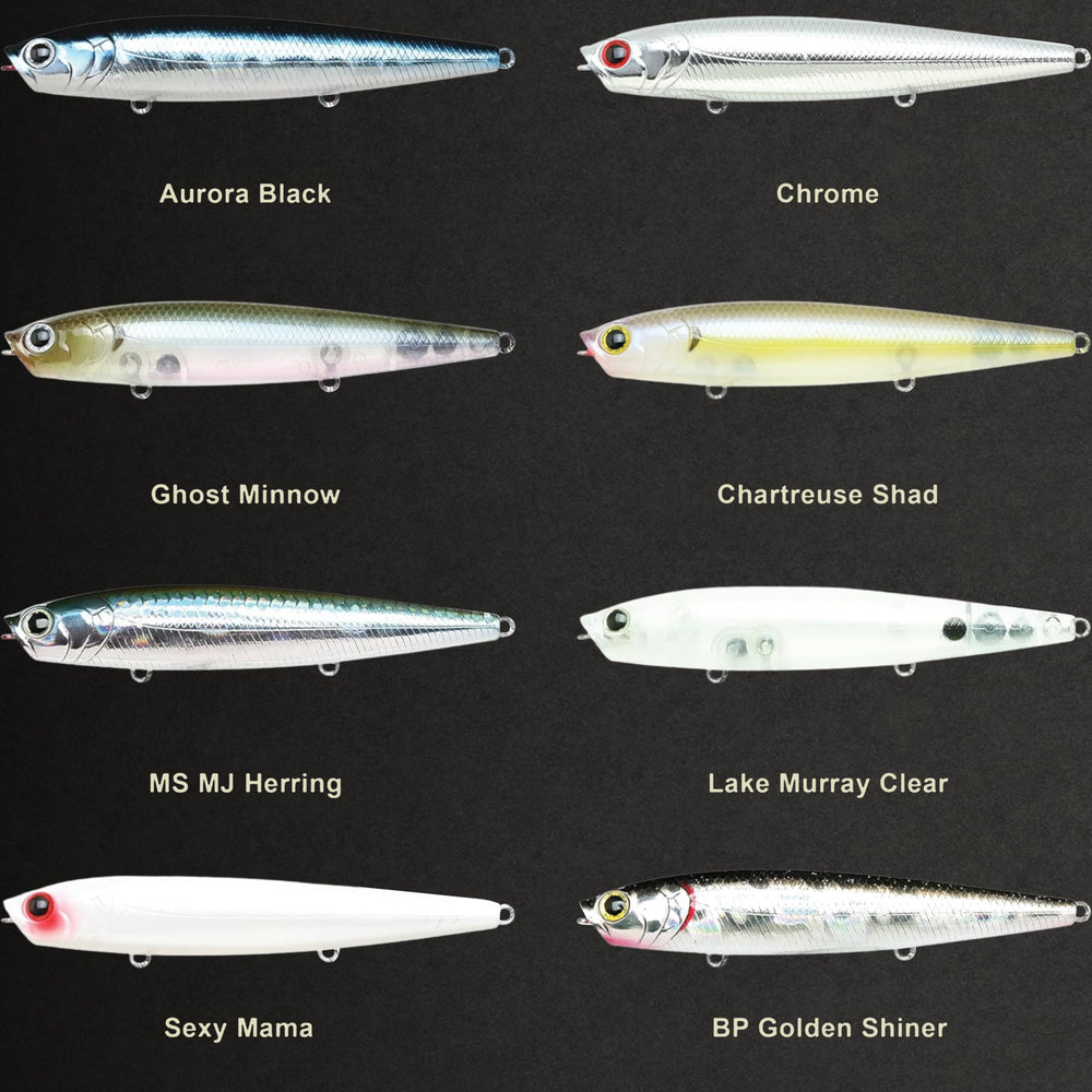Gunfish 95 performing long casts and tight water tracking