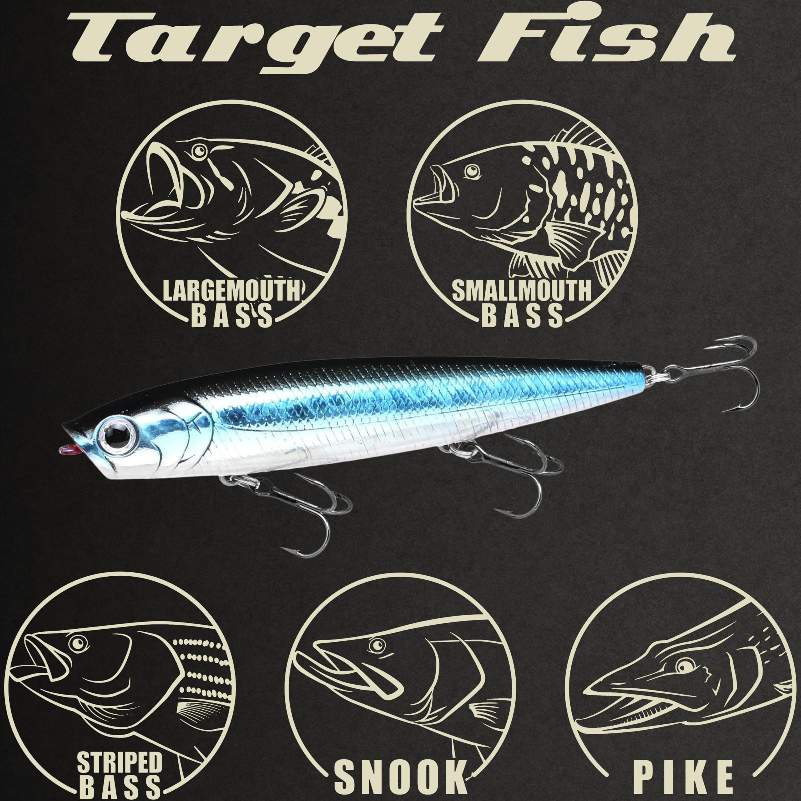 Hand-painted Lucky Craft Gunfish 95 – realistic baitfish profile