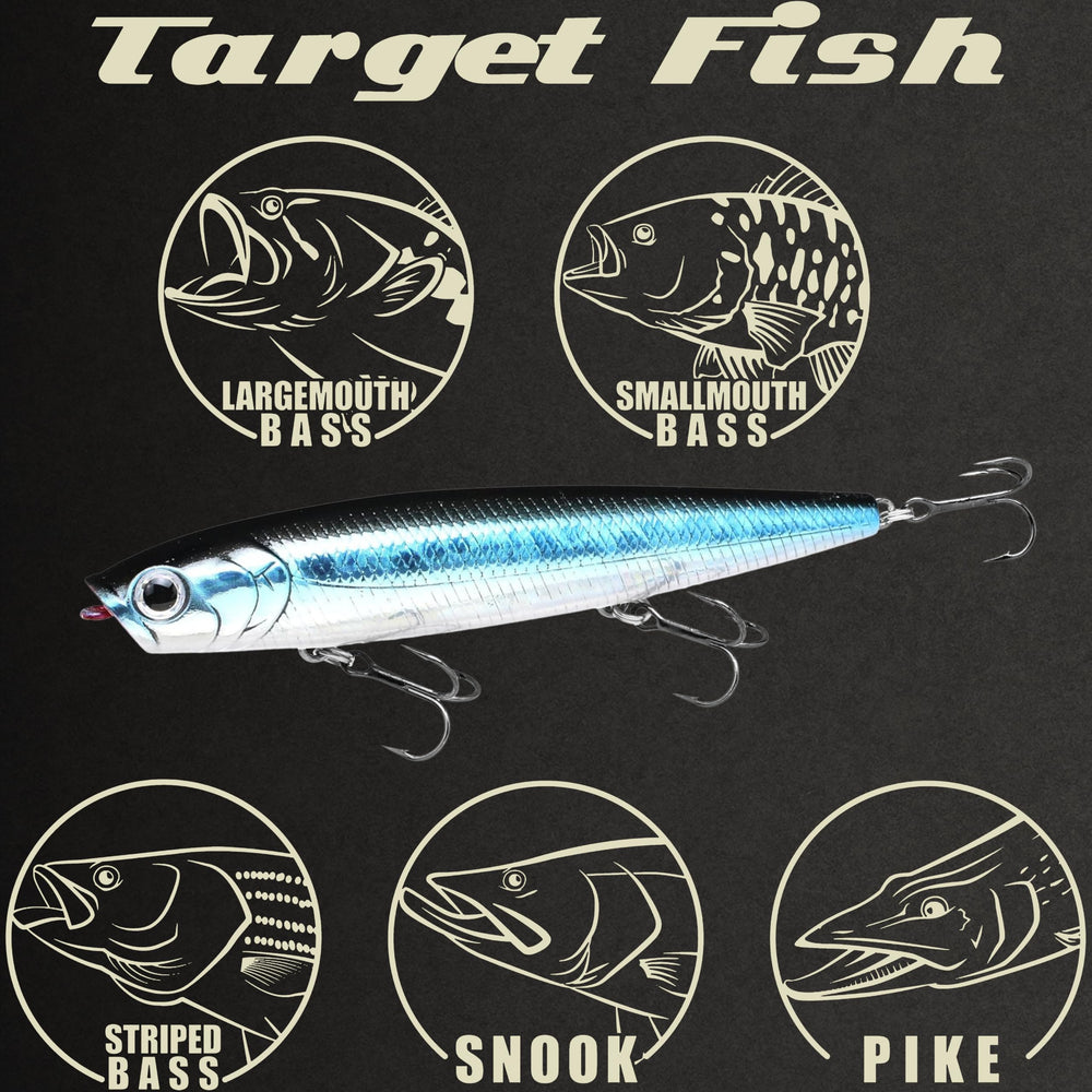 Hand-painted Lucky Craft Gunfish 95 – realistic baitfish profile