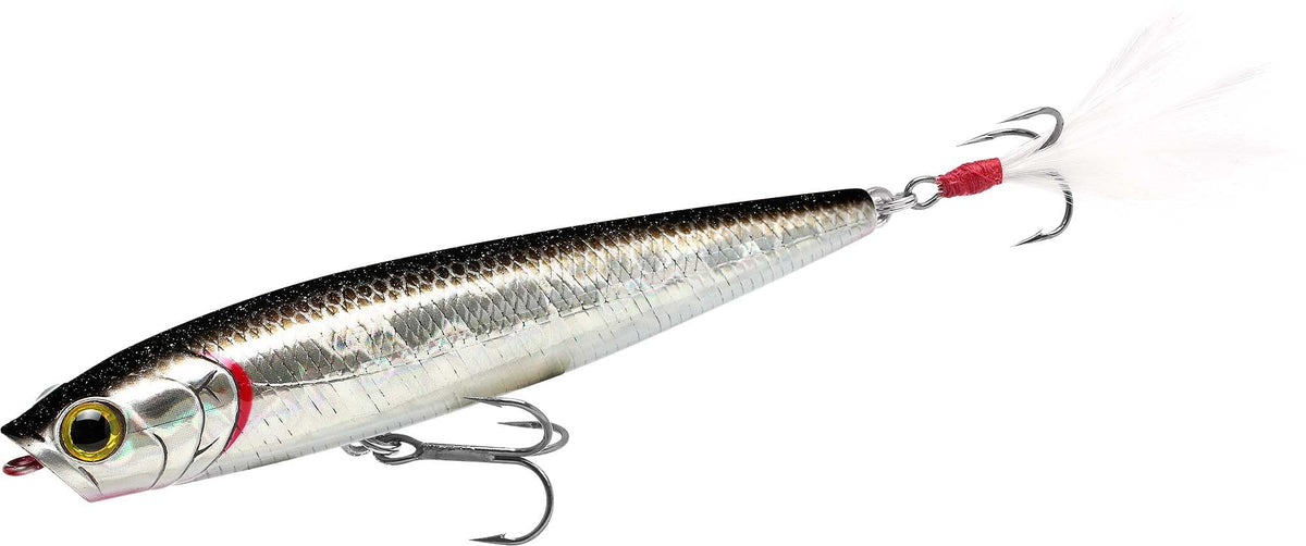 LUCKY CRAFT Gunfish 95 419 BP Golden Shiner front view
