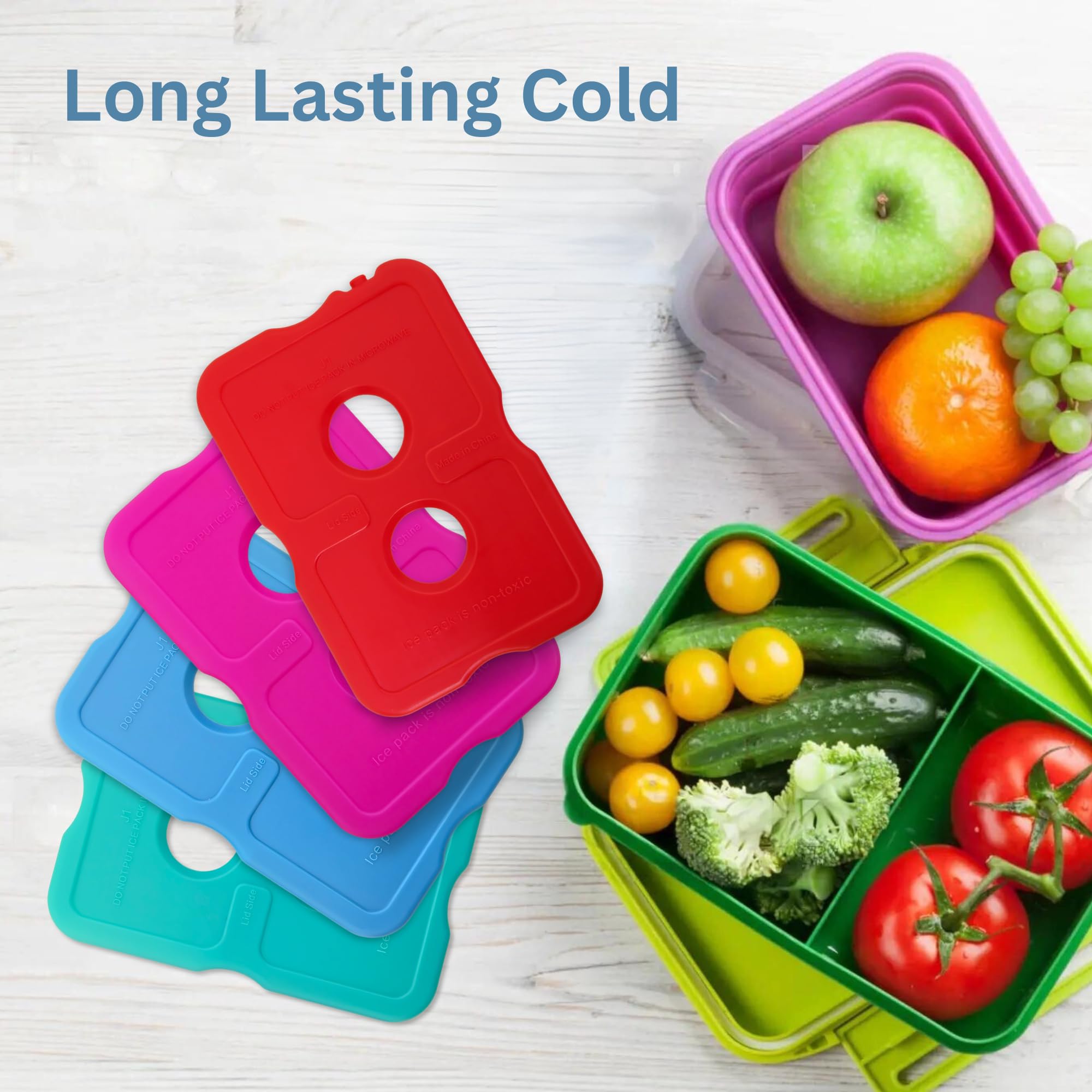 GURIN BPA-free durable plastic ensures safe use with everyday foods.