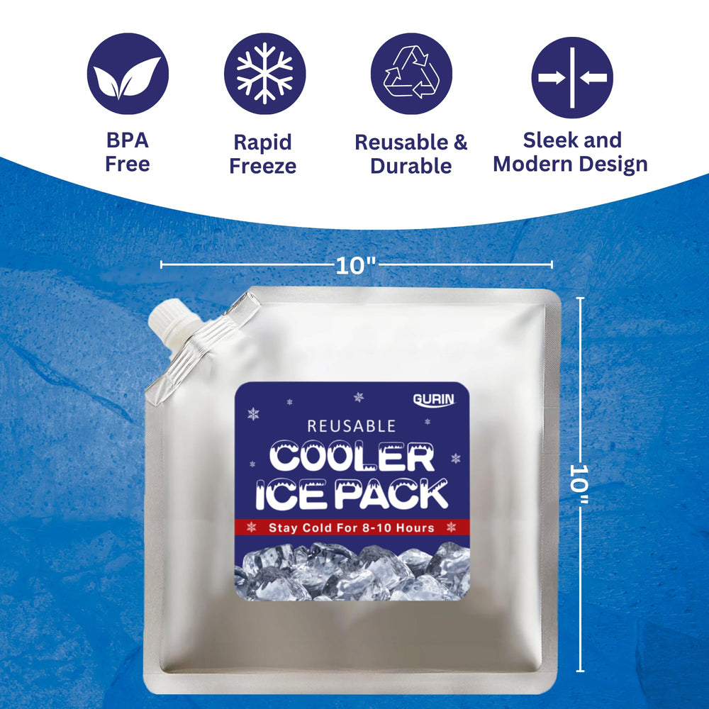 GURIN long-lasting cold for 8–12 hours keeps snacks fresh.