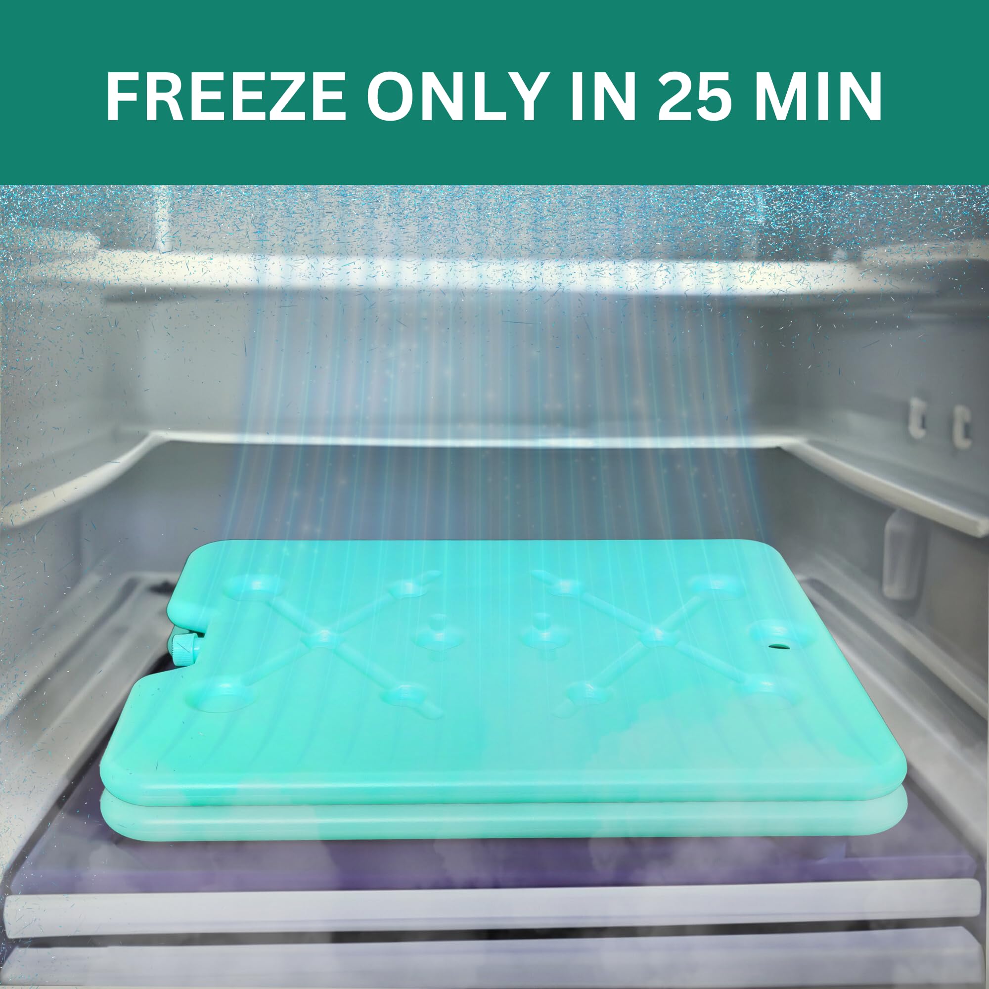 GURIN ice pack for outdoor adventures preserves snacks on camping trips