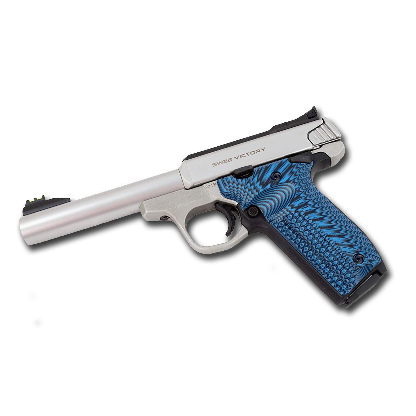 Guuun G10 grips phenolic G10 material close-up shows temperature-stable durability.