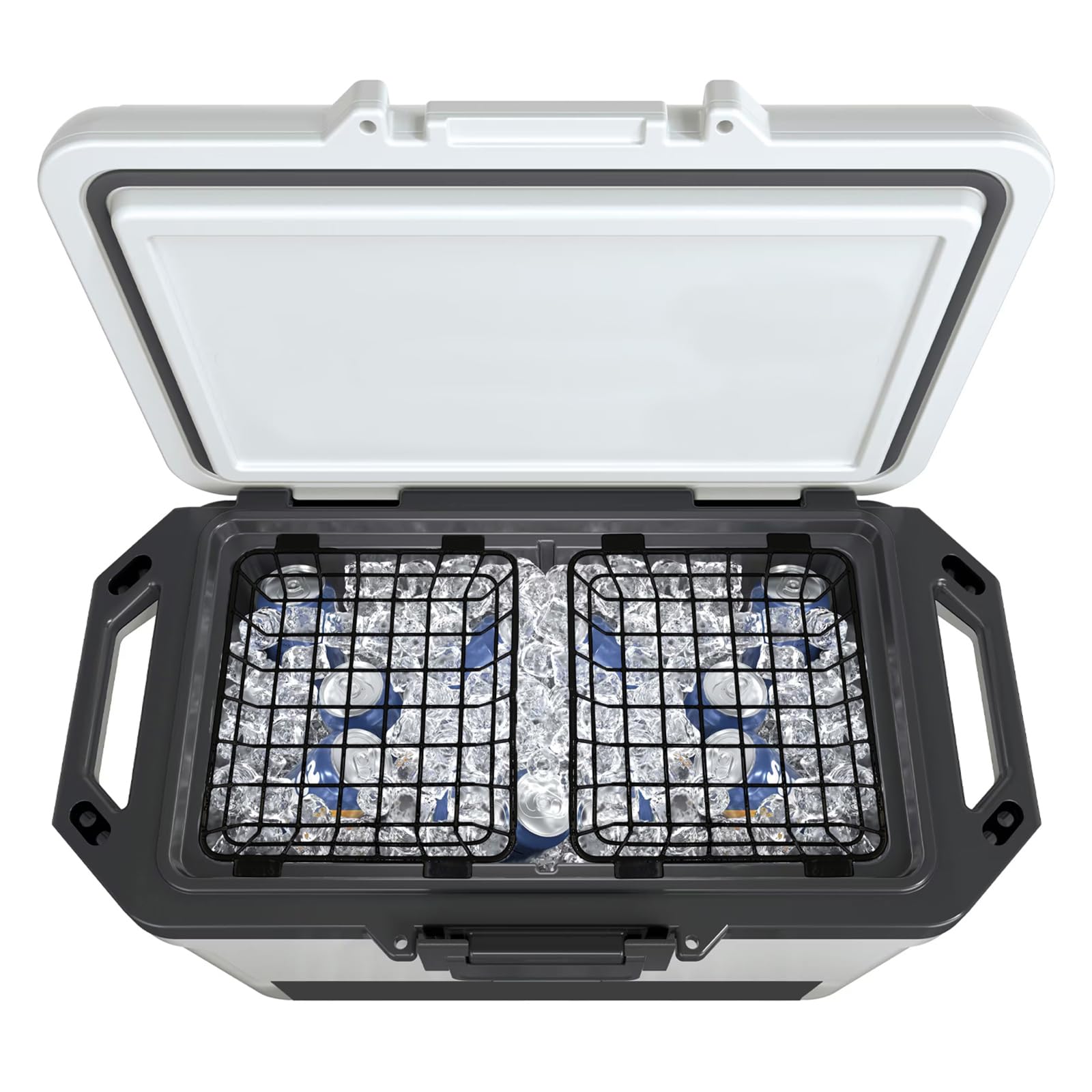 GVAGR cooler basket demonstrates precise 12.4 inch fit.