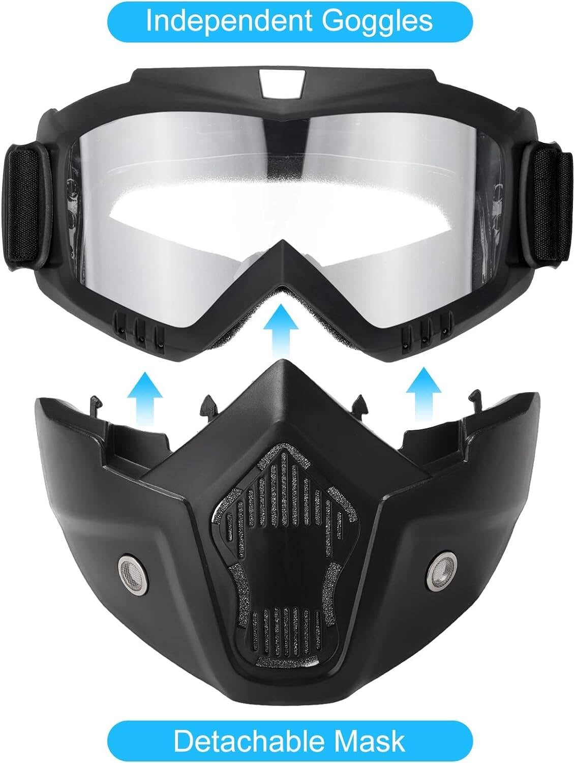 GVAKVTGK airsoft helmet side view with rails for accessories