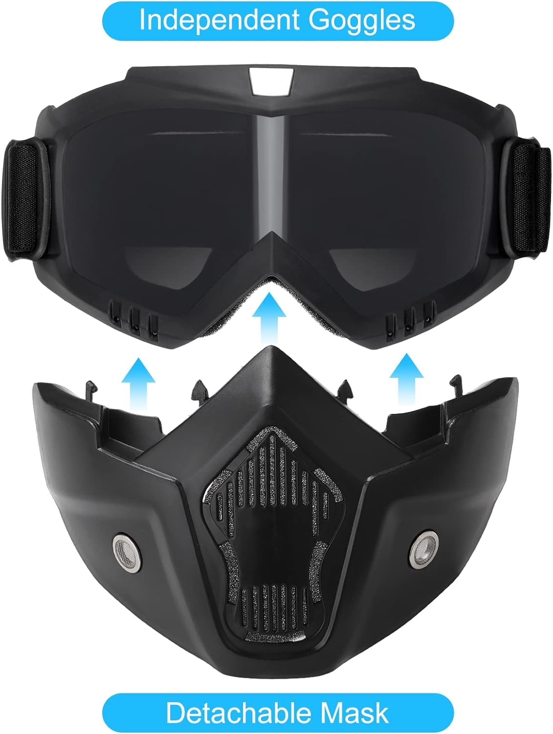 GVAKVTGK lightweight ABS and TPU frame offers durable, comfortable wear.