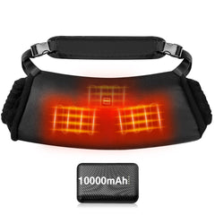 GVDV heated hand warmer pouch front view for all-day outdoor warmth