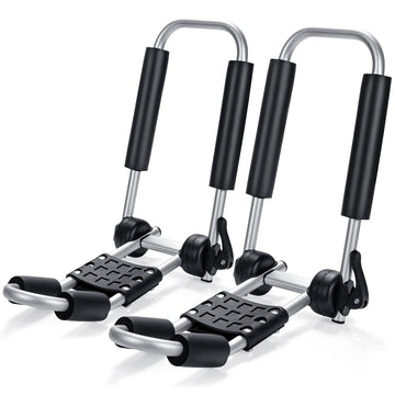 GYMAX compact fold-away design saves space when not in use.
