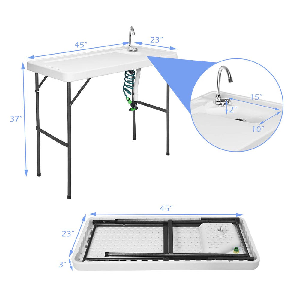 GYMAX foldable frame enables quick transport and compact storage.