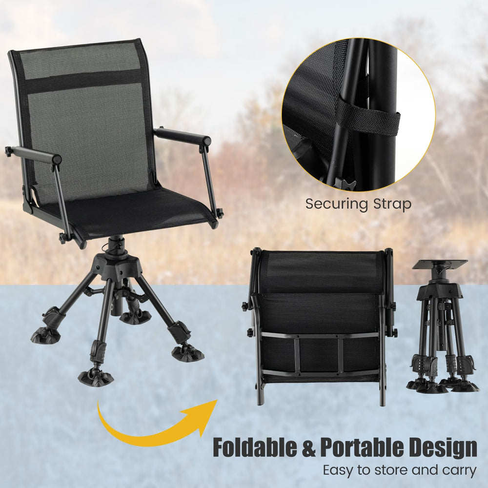 GYMAX foldable design for easy storage and transport.