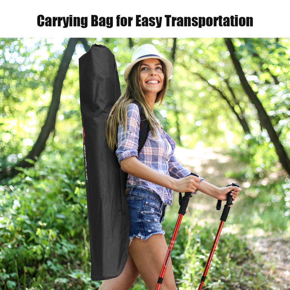 GYMAX foldable bed supports travel-friendly storage and packing.