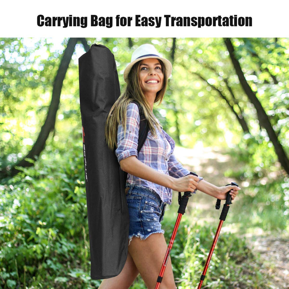 GYMAX foldable bed supports travel-friendly storage and packing.