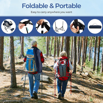 GYMAX powder-coated frame and anti-slip feet enhance stability on varied surfaces.