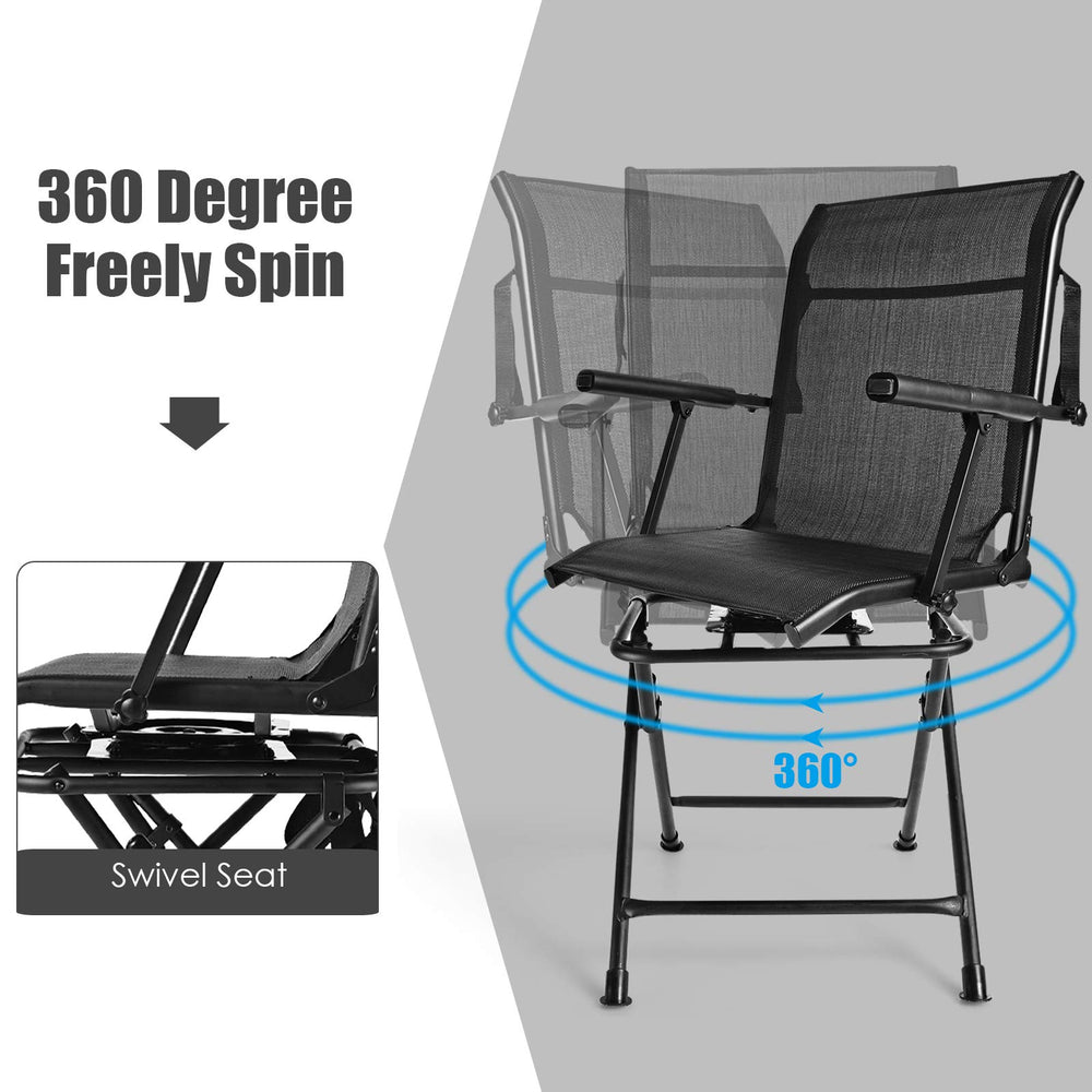 GYMAX chair highlighting ergonomic armrest for comfortable long sits.