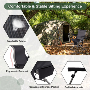 GYMAX package includes gun rest and user manual for quick setup.