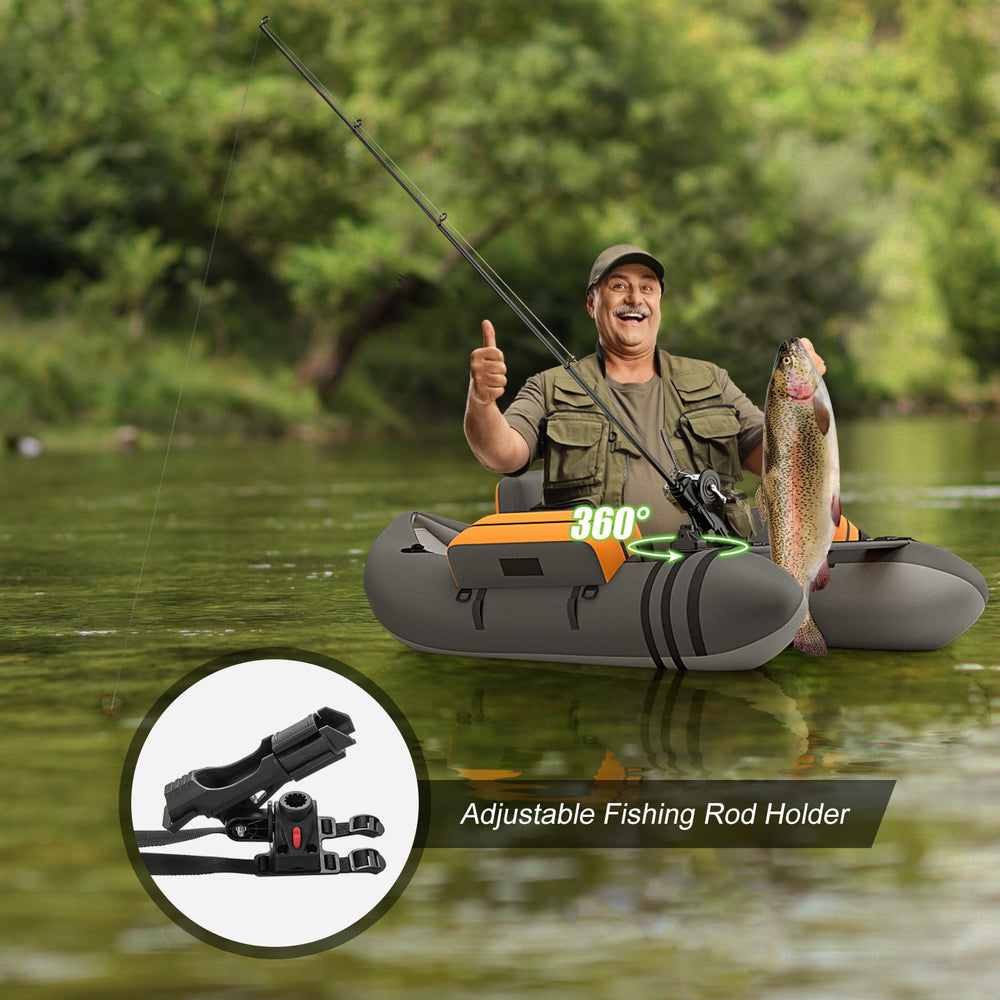 GYMAX inflatable pump enables quick setup and easy portability