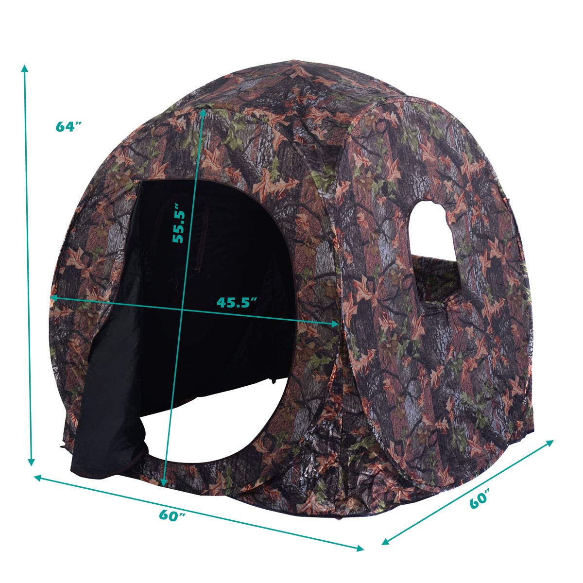 GYMAX 9-lb portable design fits in a backpack for easy transport