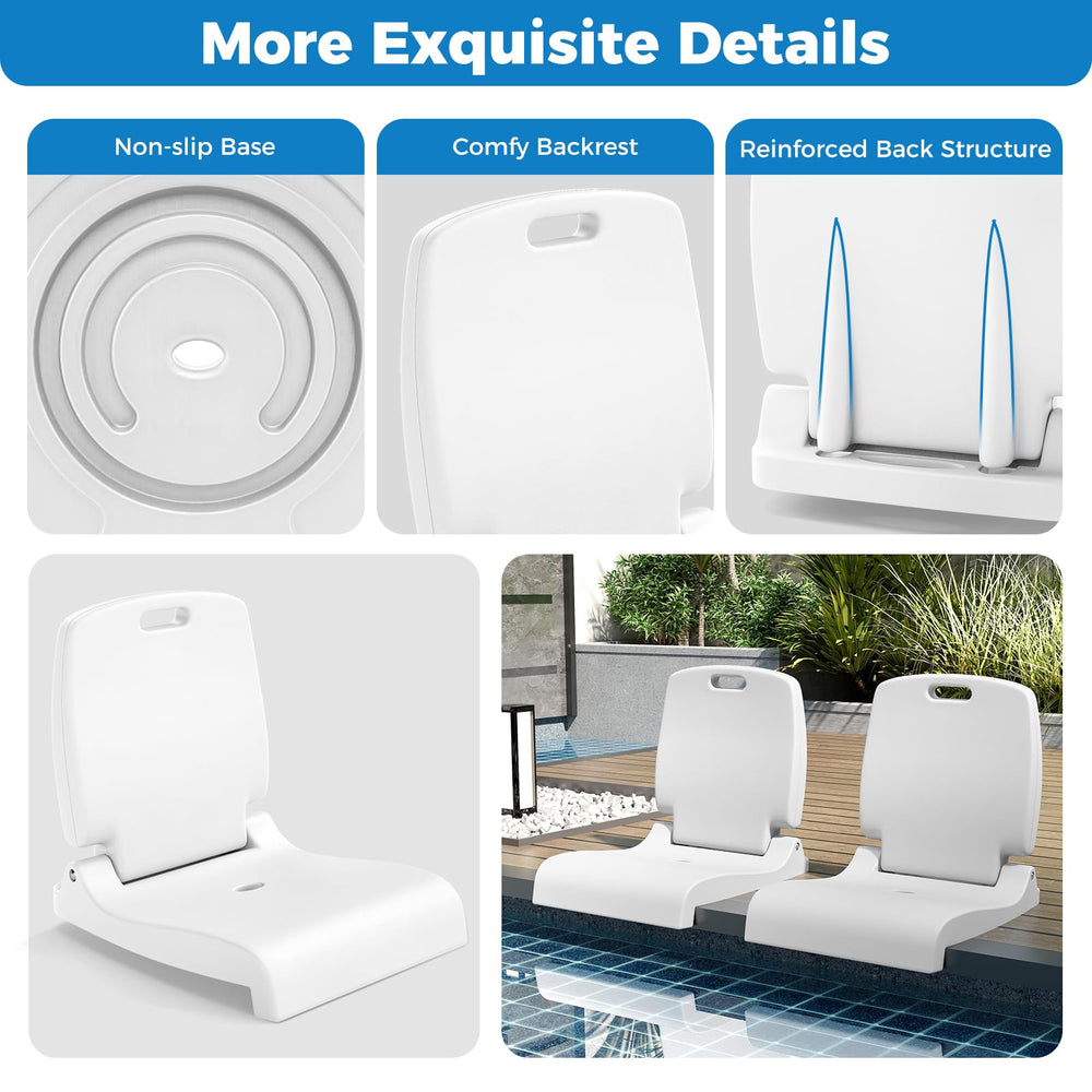 GYMAX no assembly required for instant poolside setup